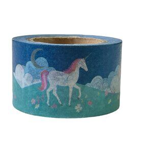Unicorn Rainbow Blue Green Washi Tape u Papercraft Scrapbook Planner School Deco